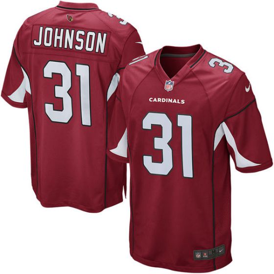 Men Arizona Cardinals #31 David Johnson Nike Cardinal Game Nike NFL Jersey